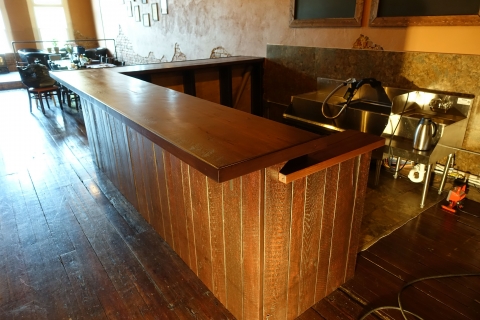 Rustic Commercial Bar Project General Finishes 2018 Design Challenge   Bar0008 