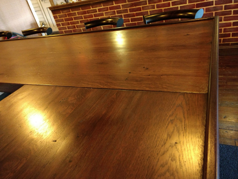 Left Side and Perfect Seam (Thanks Kreg Accu-Cut)