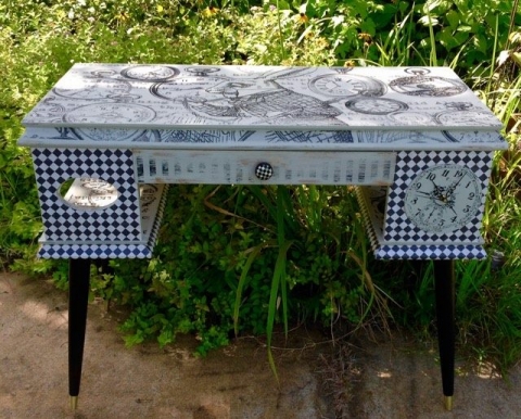 Alice in Wonderland Desk
