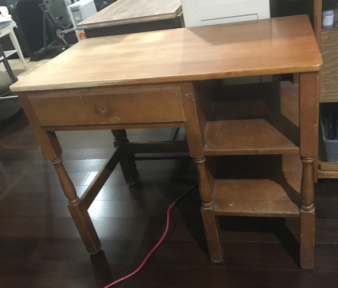 Desk - Before Photo