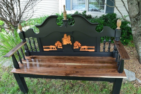 Head Board Bench