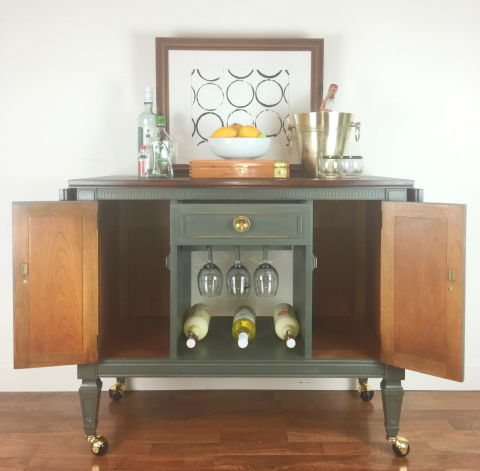 Bar Cart / Liquor Cabinet