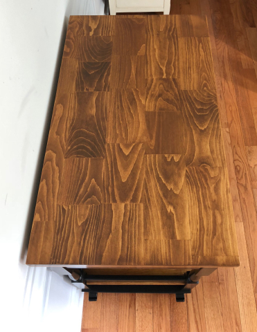 Top Detail, Wood Grain