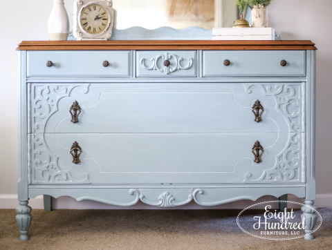 Persian Blue Dresser - Body Shot