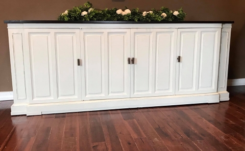 Antique White Drexel Buffet