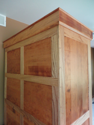 8 panels framed on the backside.