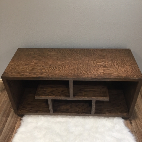 Modern Rustic Entertainment Center