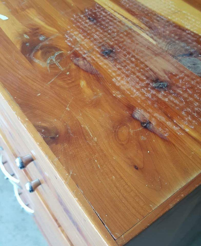 Cedar Dresser, Before