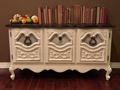 Antique White Buffet