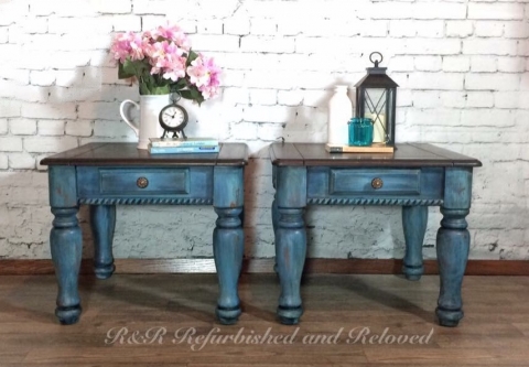 Farmhouse End Tables