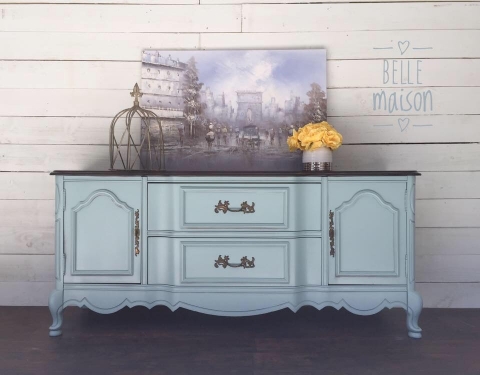 Persian Blue Credenza