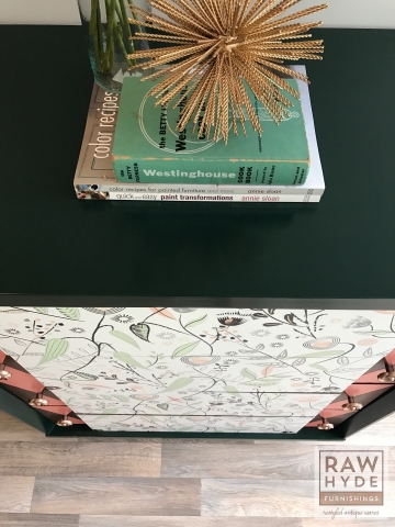 Decoupage Delight Dresser Close-Up