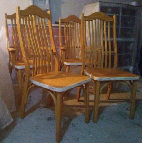 Dining room chairs Before