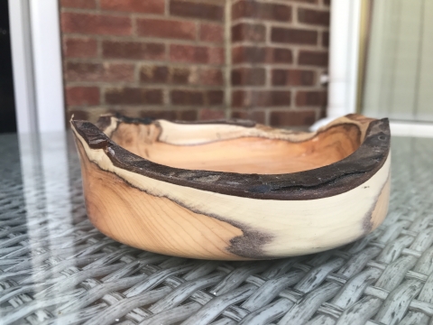 Yew bowl
