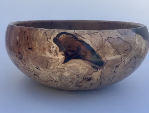Maple Burl Bowl