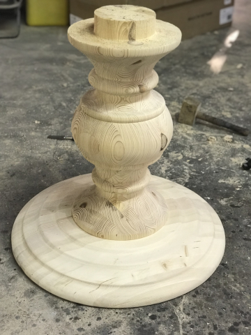 Table Base Unfinished