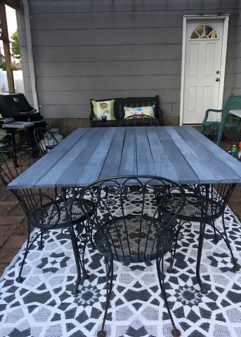 Plywood to Farmhouse table