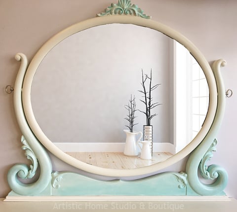 Beach Flowers Inspired Dresser