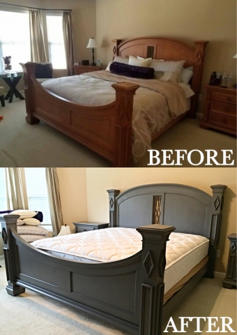 Bed - Before & After