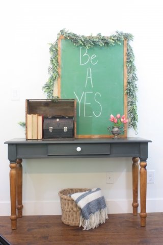 Slate Gray Console Table 1