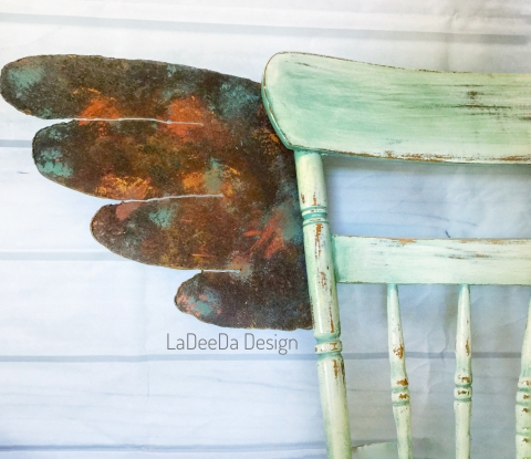 Irma's Winged Garden Rocker