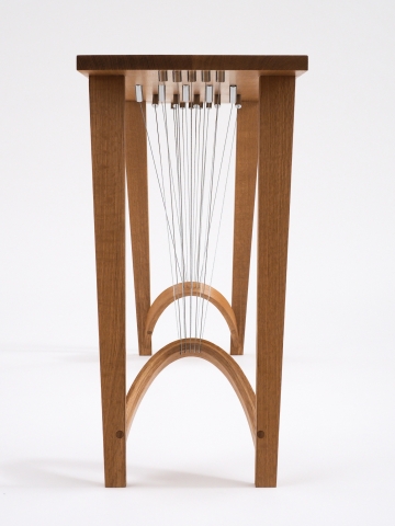 Suspension Table Side View