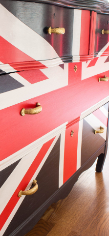 The Union Flag (close up view)
